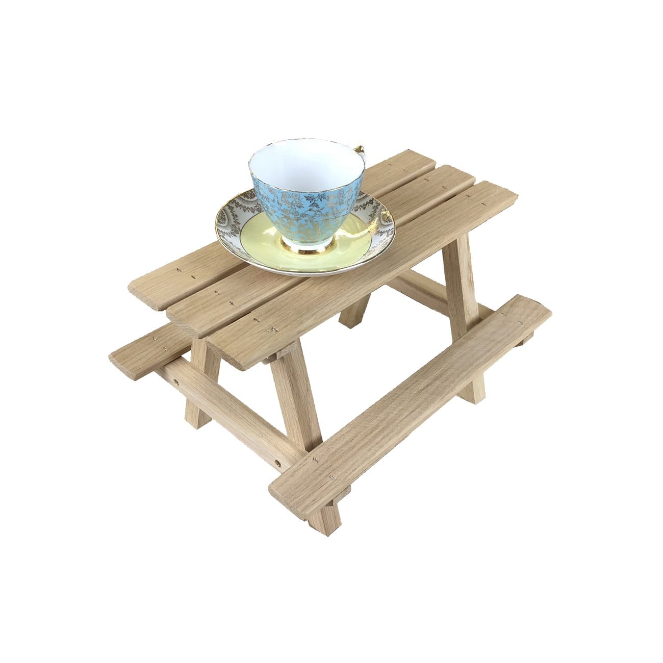 Small Oak Mini Picnic Bench Beautiful Catering Ligneus Uk