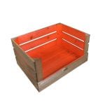 orange Drop Front Colour Burst Crate 500x370x250