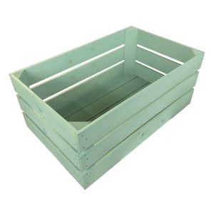 tetbury green painted crate 600x370x250
