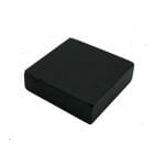 black painted block riser 145x145x45