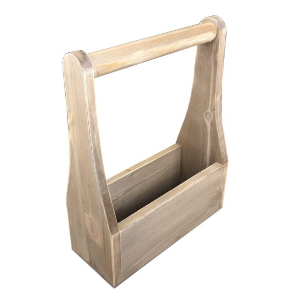 rustic champagne wine caddy 320x130x400 rustic champagne wine caddy 320x130x400