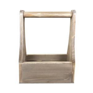 rustic champagne wine caddy 320x130x400 front view