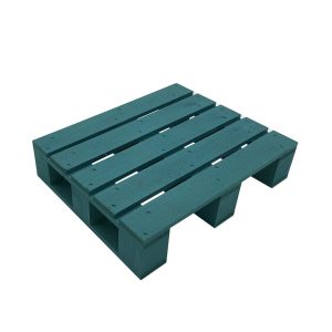 turquoise painted mini pallet 325x265x70