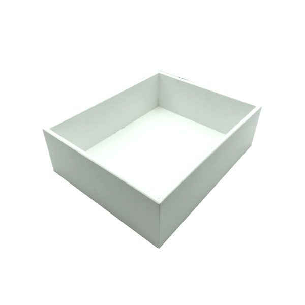 white painted ply double crock housing white painted ply double crock housing