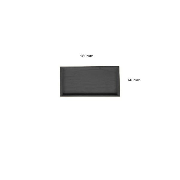 Amberley Grey Painted Birch Ply Box Tray 280140 Amberley Grey Painted Birch Ply Box Tray 280140