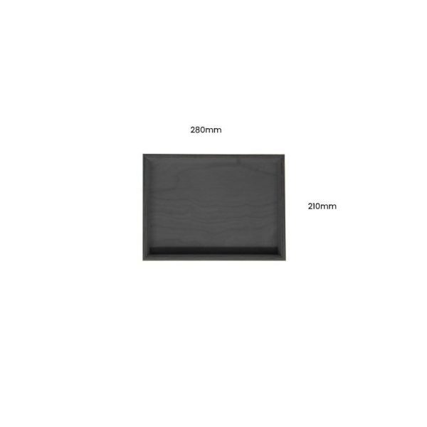 Amberley Grey Painted Birch Ply Box Tray 280210 Amberley Grey Painted Birch Ply Box Tray 280210