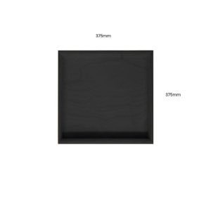 Black Painted Birch Ply Box Tray 375375 Black Painted Birch Ply Box Tray 375375