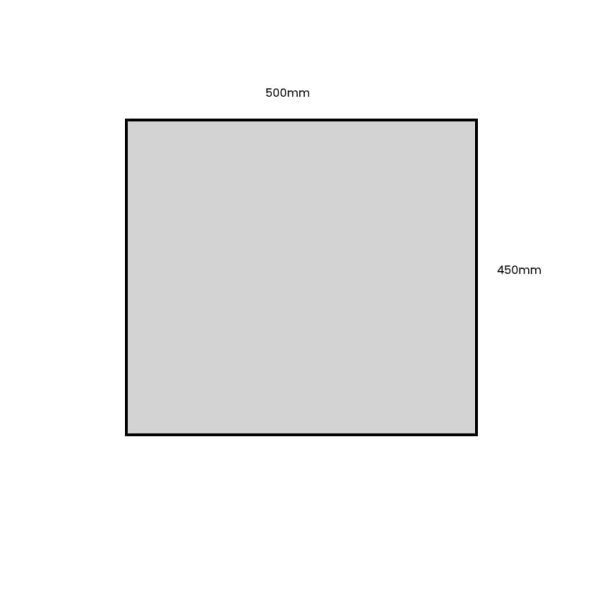 Box 500450 Rustic Slatted Tray 500x450x80