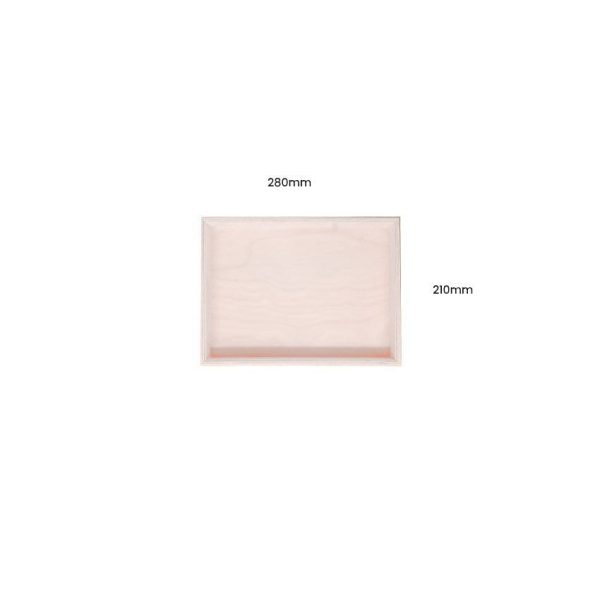Cherington Pink Painted Birch Ply Box Tray 280210 Cherington Pink Painted Birch Ply Box Tray 280210