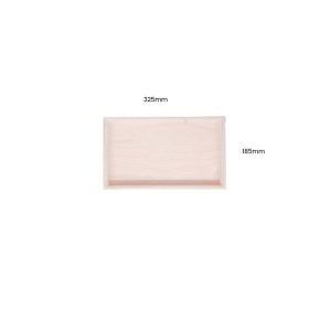 Cherington Pink Painted Birch Ply Box Tray 325185 Cherington Pink Painted Birch Ply Box Tray 325185
