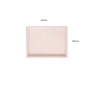 Cherington Pink Painted Birch Ply Box Tray 375290 Cherington Pink Painted Birch Ply Box Tray 375290