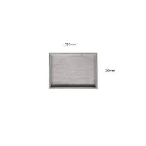 Gretton Grey Painted Birch Ply Box Tray 280210 Gretton Grey Painted Birch Ply Box Tray 280210