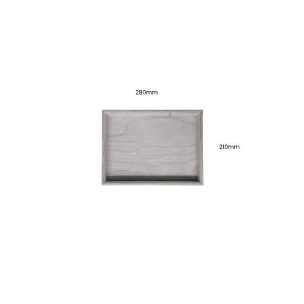 Gretton Grey Painted Birch Ply Box Tray 280210 Gretton Grey Painted Birch Ply Box Tray 280210