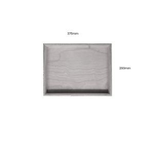 Gretton Grey Painted Birch Ply Box Tray 375290 Gretton Grey Painted Birch Ply Box Tray 375290