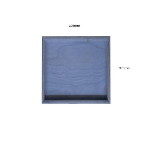 Kingscote Blue Painted Birch Ply Box Tray 375375 Kingscote Blue Painted Birch Ply Box Tray 375375