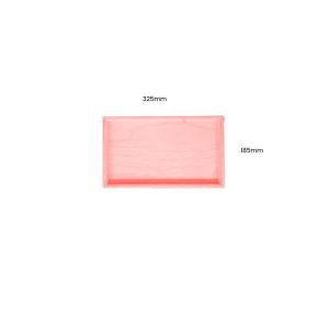 Pink Painted Birch Ply Box Tray 325185 Pink Painted Birch Ply Box Tray 325185