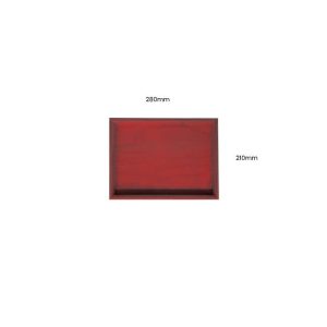 Sherston Claret Painted Birch Ply Box Tray 280210 Sherston Claret Painted Birch Ply Box Tray 280210