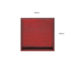 Sherston Claret Painted Birch Ply Box Tray 375375 Sherston Claret Painted Birch Ply Box Tray 375375