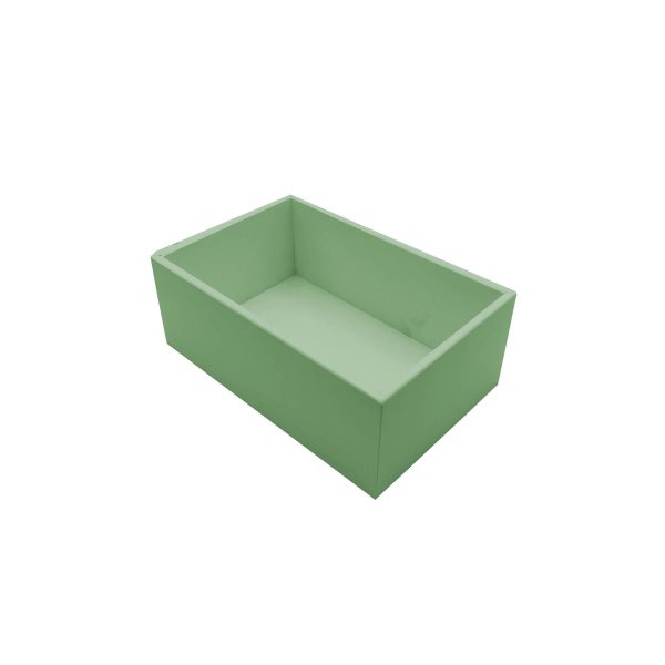 Tetbury Green painted ply single crock housing Tetbury Green painted ply single crock housing