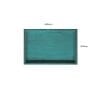 Turquoise Painted Birch Ply Box Tray 450300