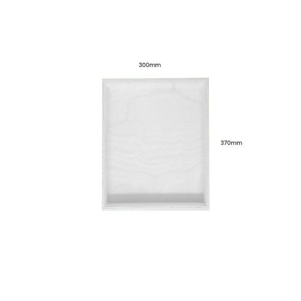 White Painted Birch Ply Box Tray 300370 White Painted Birch Ply Box Tray 300370