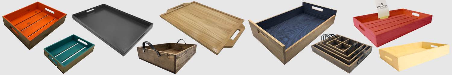 Wooden Catering Serving Trays