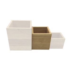 oak box riser 150x150x150 in set