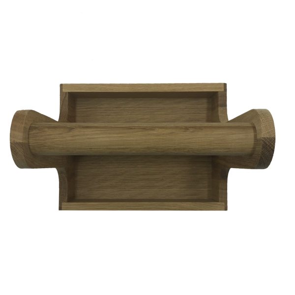 oak cutlery caddy 255x195x245 top view oak cutlery caddy 255x195x245 top view