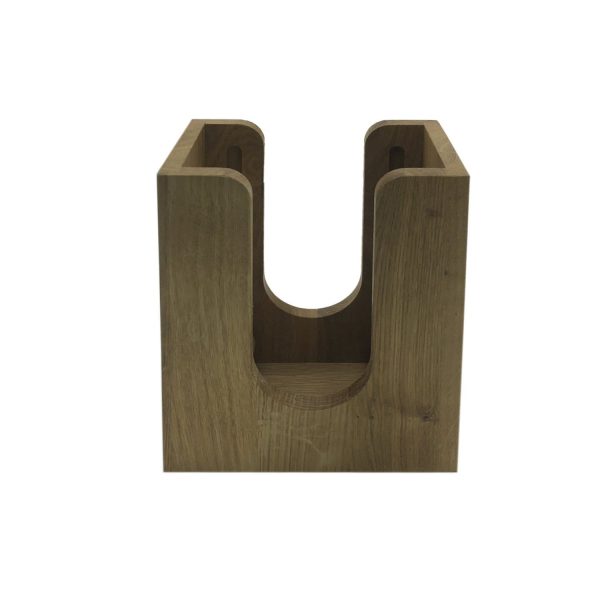 oak napkin dispenser 200x115x240 front view oak napkin dispenser 200x115x240 front view