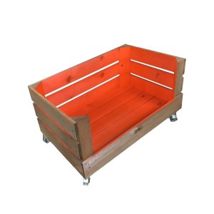 orange mobile colour curst drop front crate 525x325x330