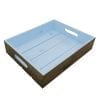 Nailsworth Blue colour burst tray 375x290x80