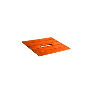 Orange Painted crate lid 300x370x18