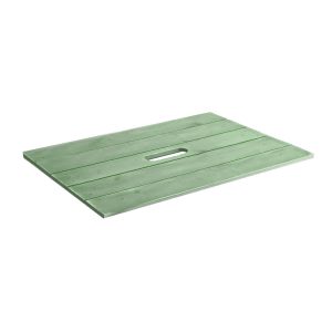 Tetbury Green Painted crate lid 600x370x18