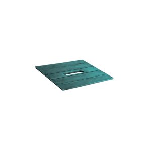 Turquoise Painted crate lid 300x370x18