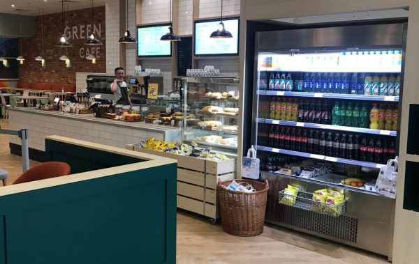 Impulse bin in the Green Cafe Impulse bin in the Green Cafe