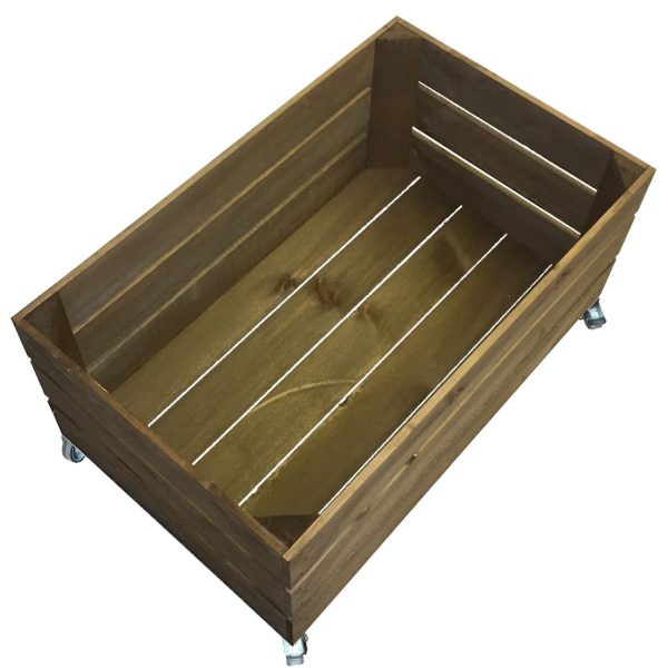 mobile rustic crate 600x370x330