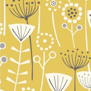 yellow scandi flower