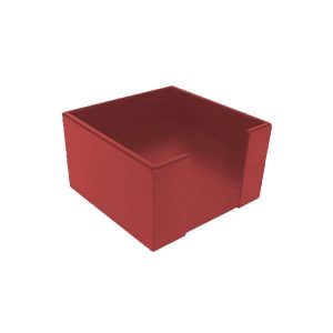 sherston claret painted ply napkin holder 200x200x100