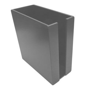 Amberley Grey Painted Cup & Lid Holder 283x132x300