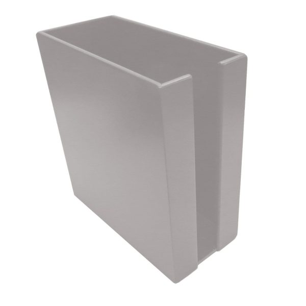 Gretton Grey Painted Cup & Lid Holder 283x132x300
