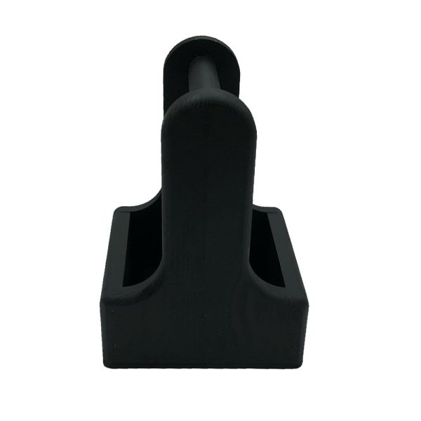 Black Painted Caddy 170x170x230 end view Black Painted Caddy 170x170x230 end view