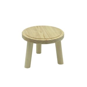 Natural Rustic Pine Milking Stool 170Dx135