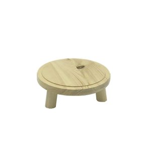 Natural Rustic Pine Milking Stool 170Dx65