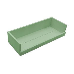 Tetbury Green Painted Drop Front Tray 375x145x80