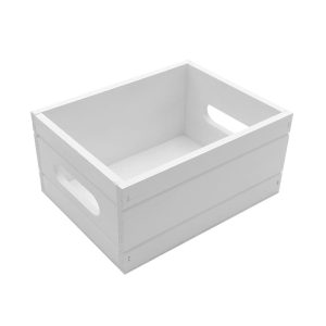 White Painted Condiment Box 216x166x103