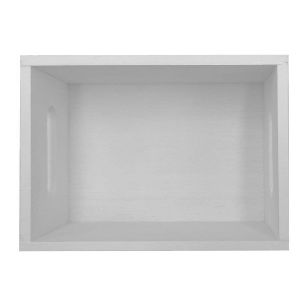 White Painted Condiment Box 216x166x103 plan view White Painted Condiment Box 216x166x103 plan view
