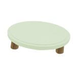 Frampton Green Topped Oak Milking Stool 290Dx70