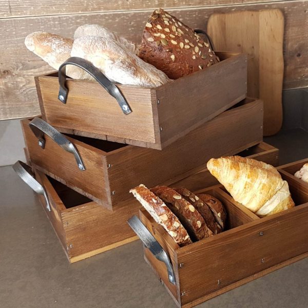 Industrial 80mm Trays with bread Industrial 80mm Trays with bread