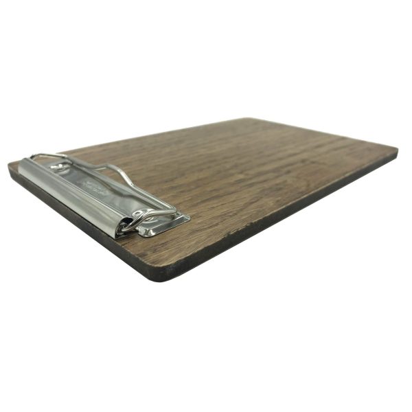 Rustic Oak Bill Presenter 205x133x6 angle Rustic Oak Bill Presenter 205x133x6 angle