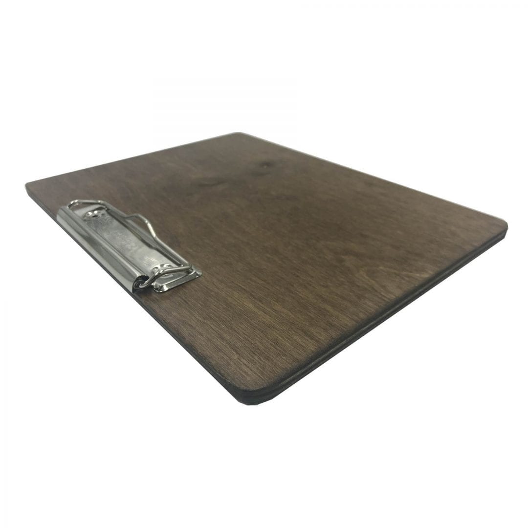 A5 Landscape Rustic Brown Ply Clipboard 230x175x6 | Quality Clipboards